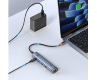 Baseus UltraJoy Series 5-Port HUB AIR Space Grey - 1306377 - zdjęcie 7